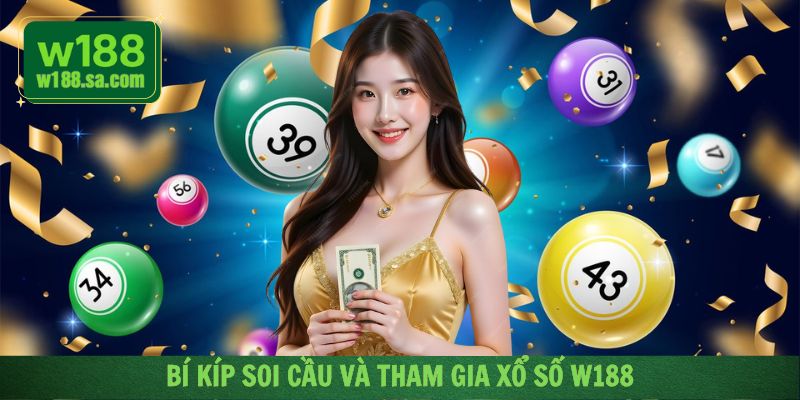 Bí kíp chơi xổ số W188 đánh nhanh thắng lớn