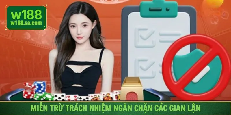 Bộ quy tắc miễn trừ trách nhiệm rất cần thiết