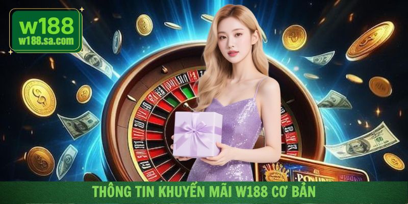 Giới thiệu sơ lược về chương trình khuyến mãi W188 hấp dẫn